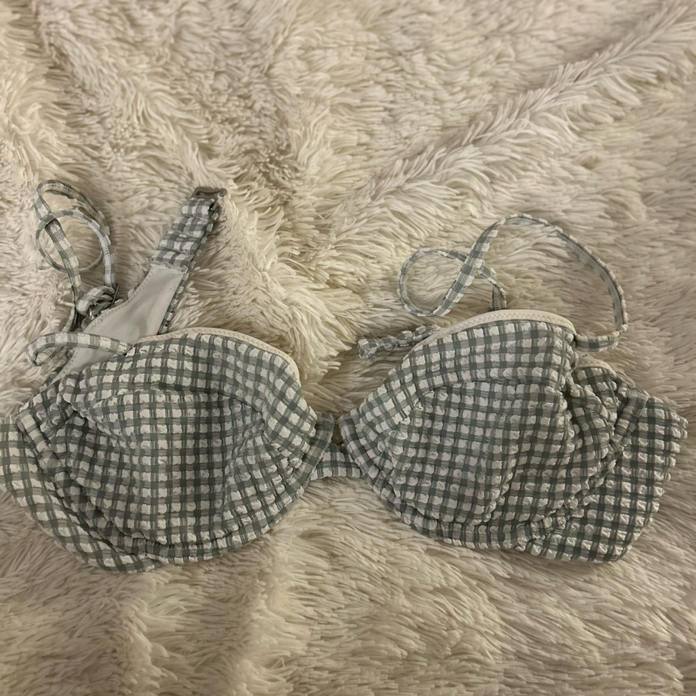 Checkered Gray Women's Intimate Top